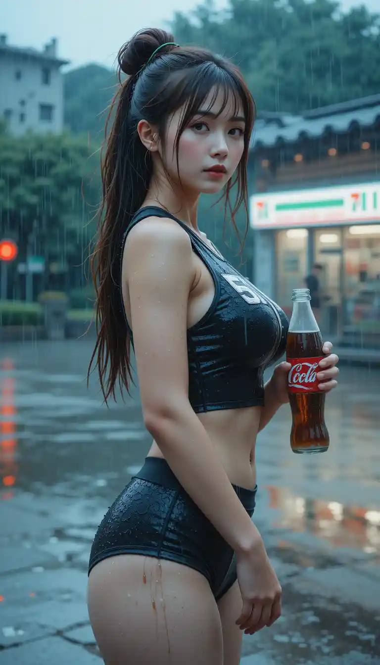 傍晚時刻．運動完