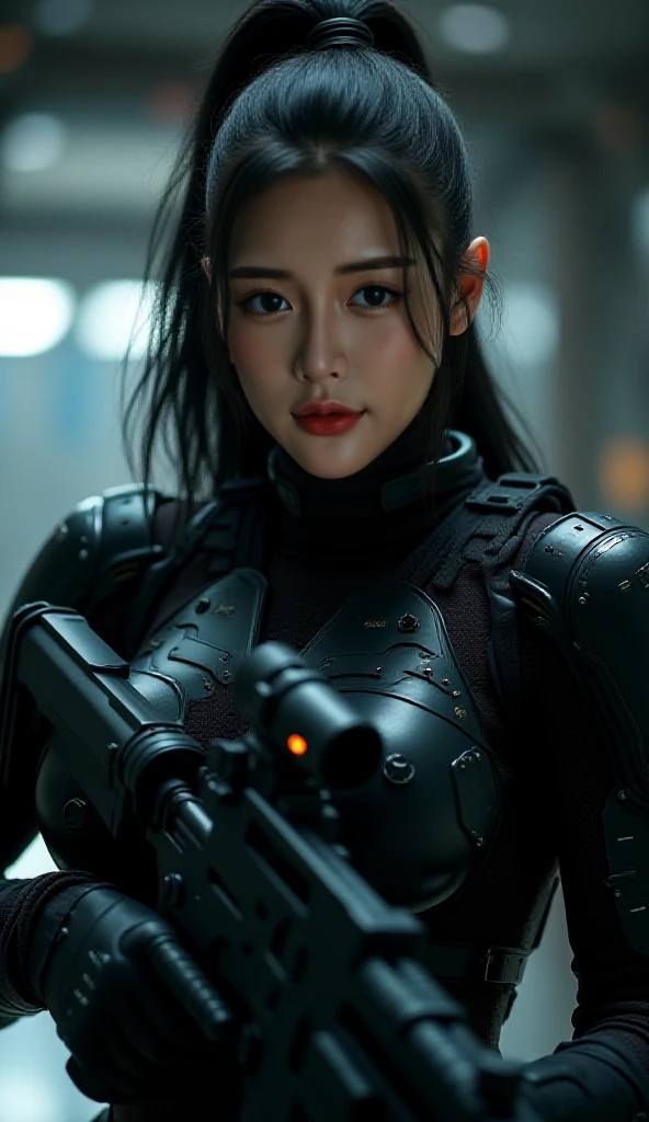黯黑女士兵