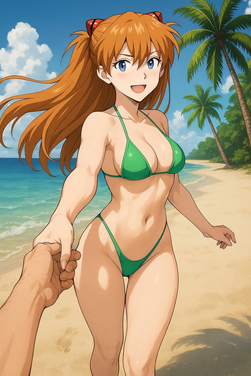 夏日炎炎．最好就是去沙灘消暑