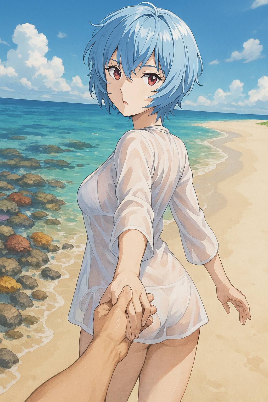 夏日炎炎．最好就是去沙灘消暑
