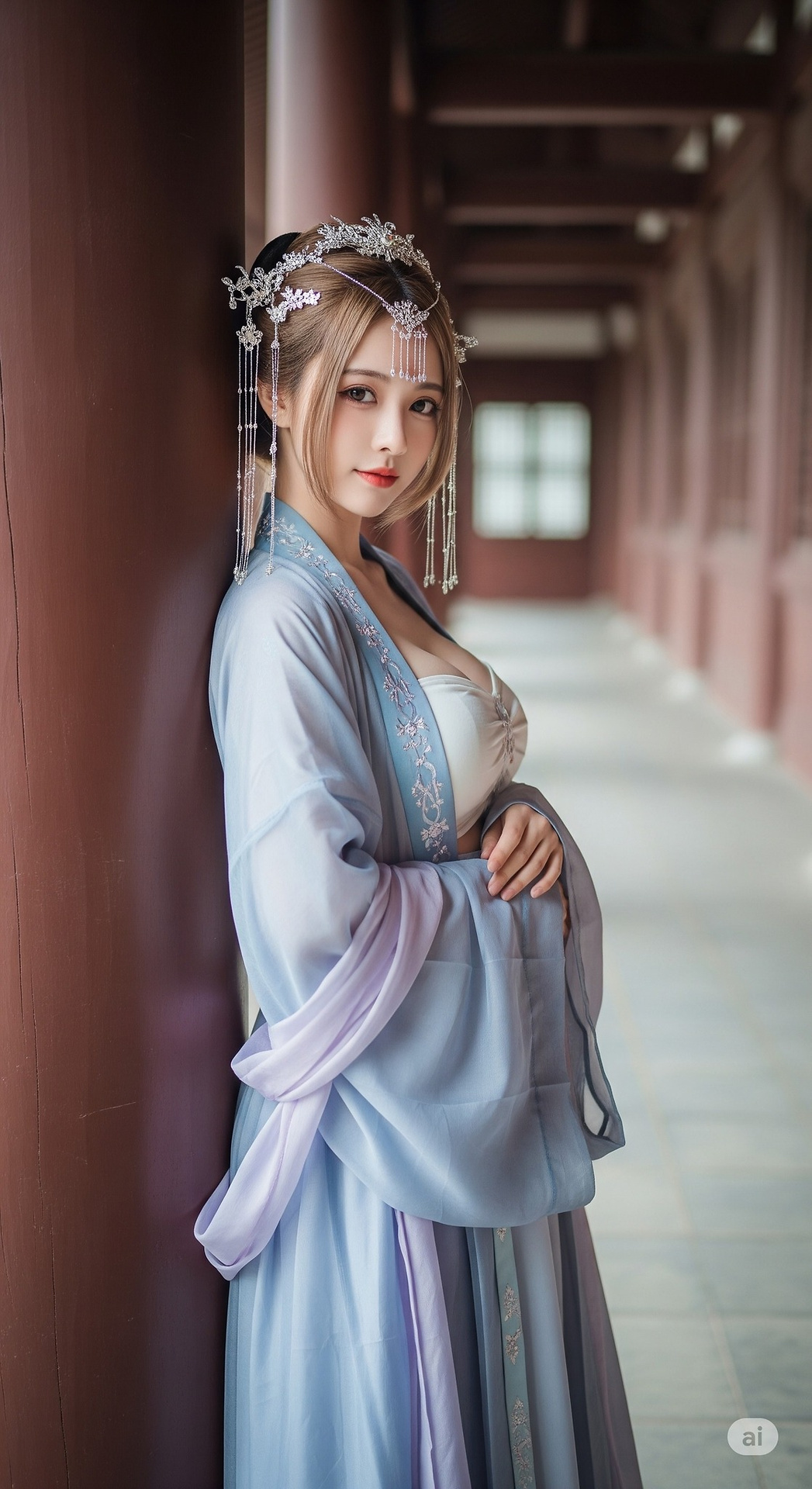 混血古裝妹子