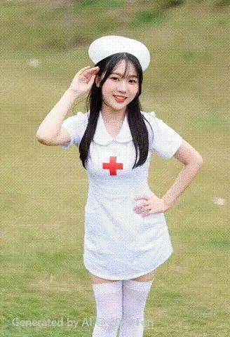 最美的瞬間#2 護士裝台女