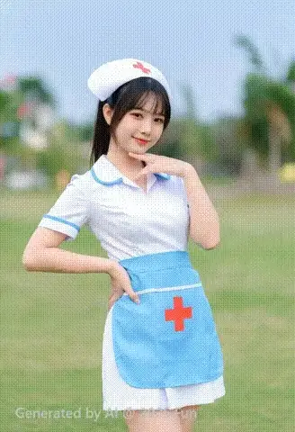 最美的瞬間#2 護士裝台女
