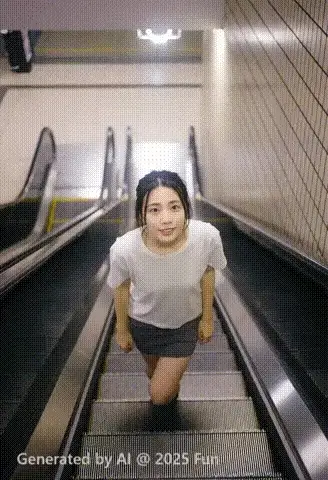 Girlfriend says people on the subway can only reveal a little # 3