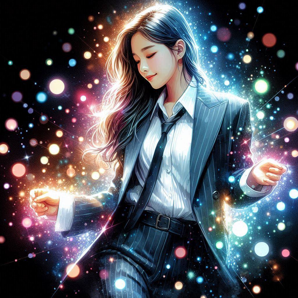 一顆耀眼閃亮的星