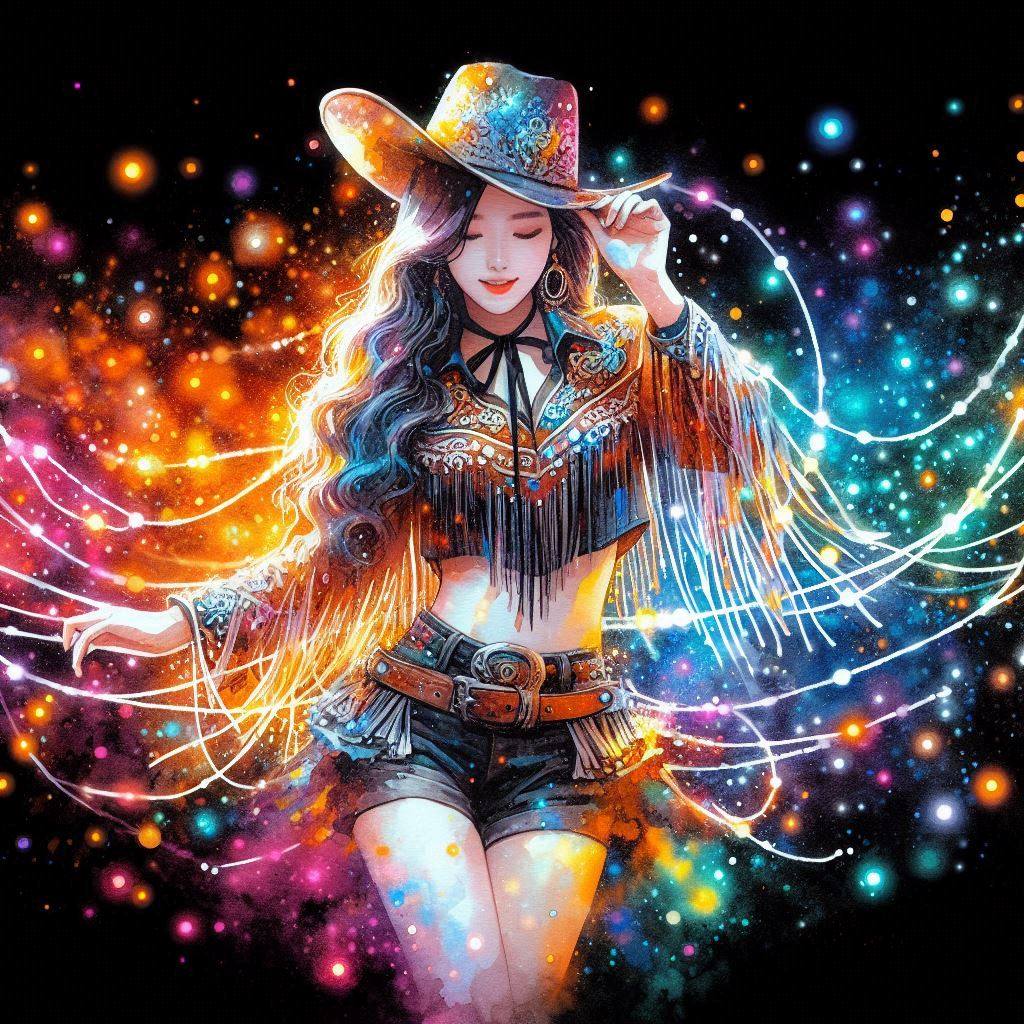 一顆耀眼閃亮的星