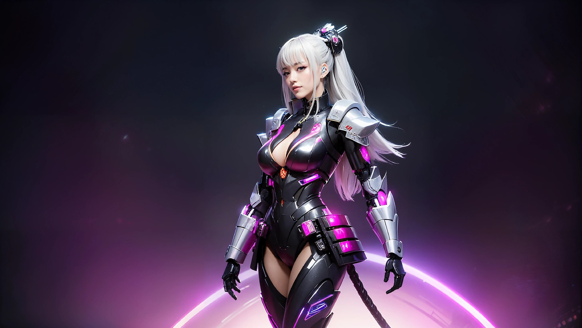 Cyberpunk Ninja Assassin