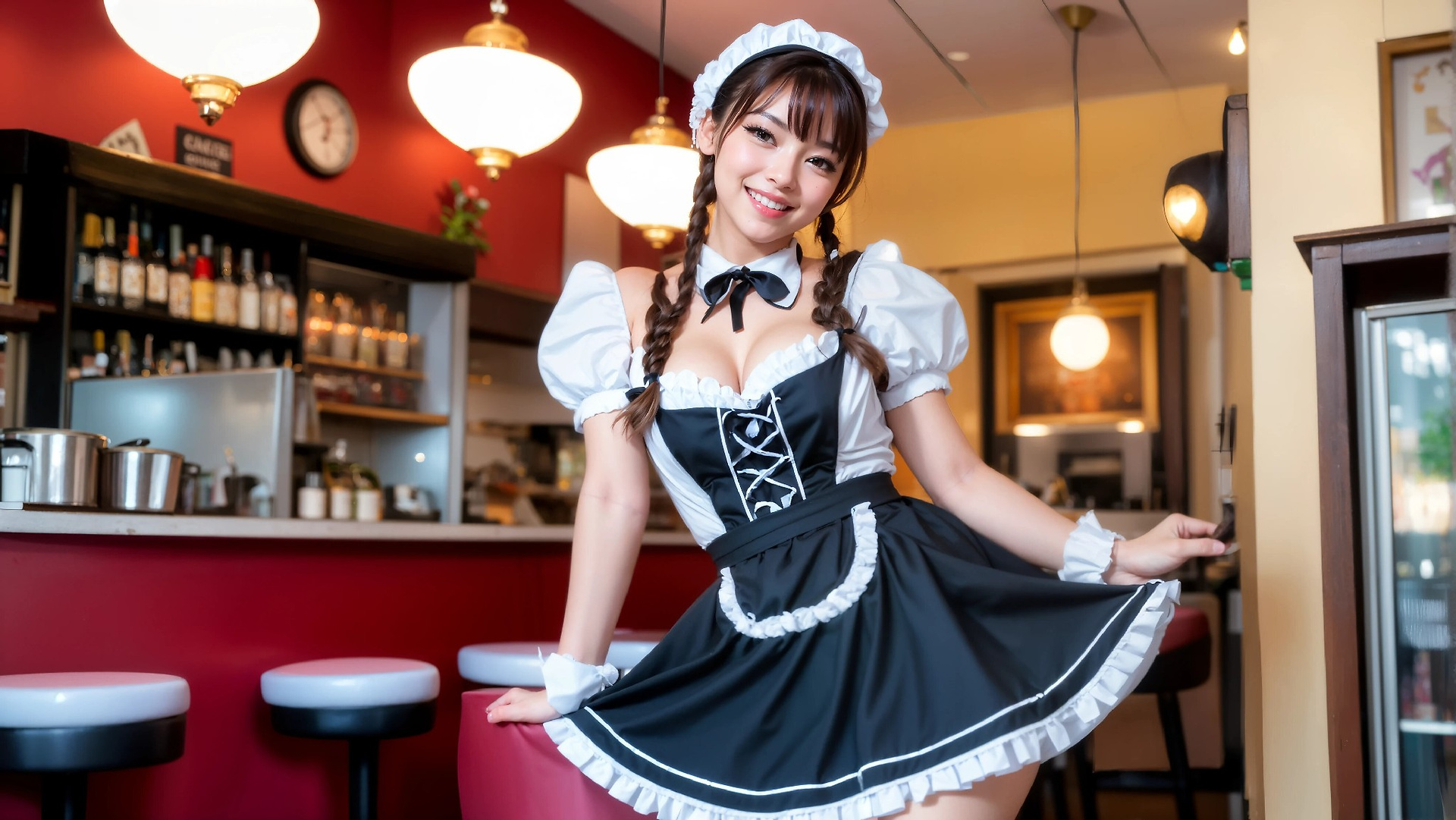 Amazing French maid café