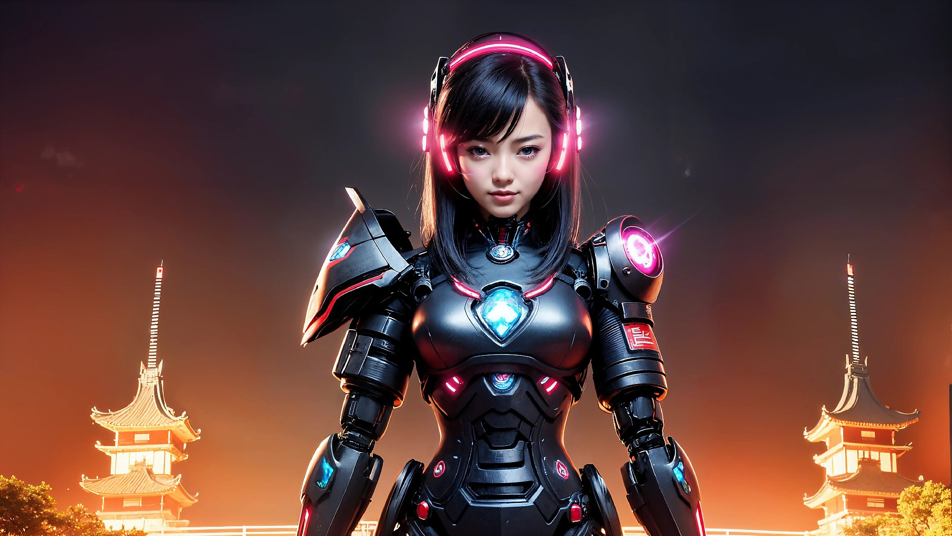 Cyberpunk Ninja Assassin