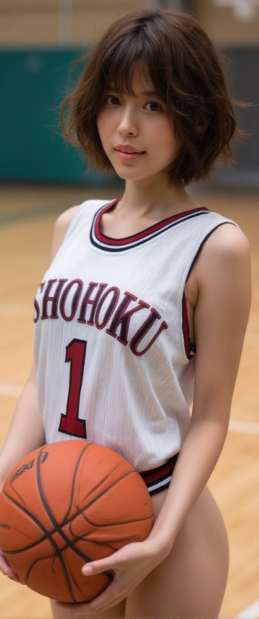 A girl who wants to play