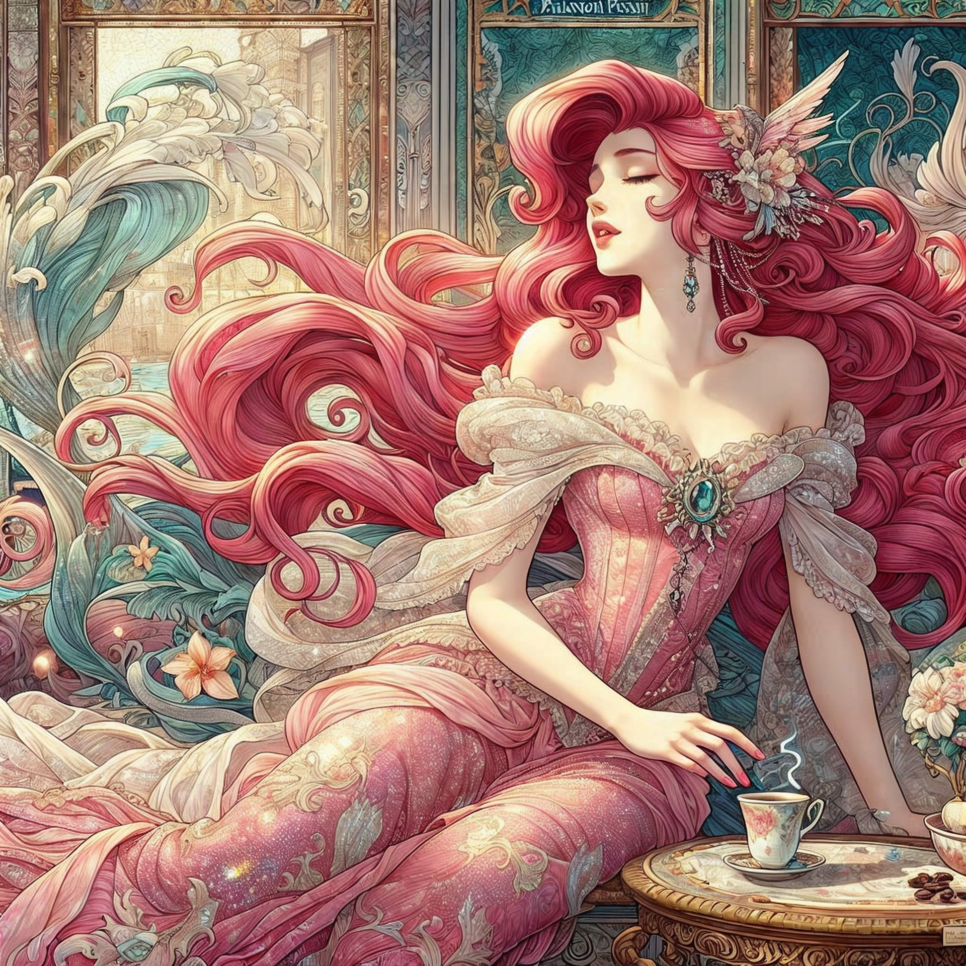 Mucha & Rococo Princess Edition
