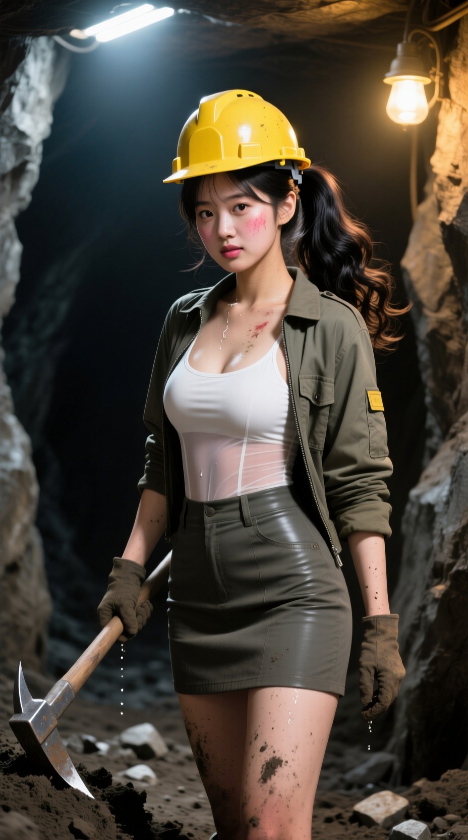 Female Miner