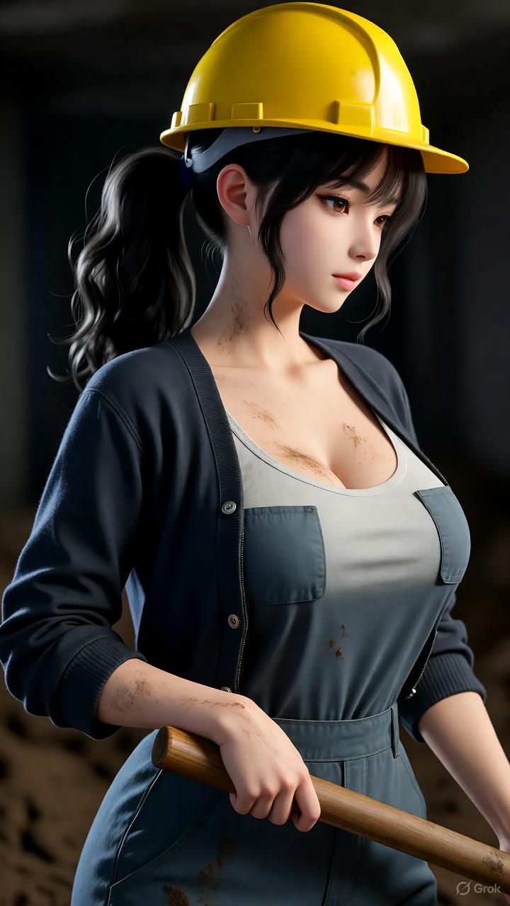 Female Miner