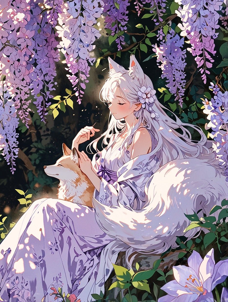 Love. Floral Series - Lilac