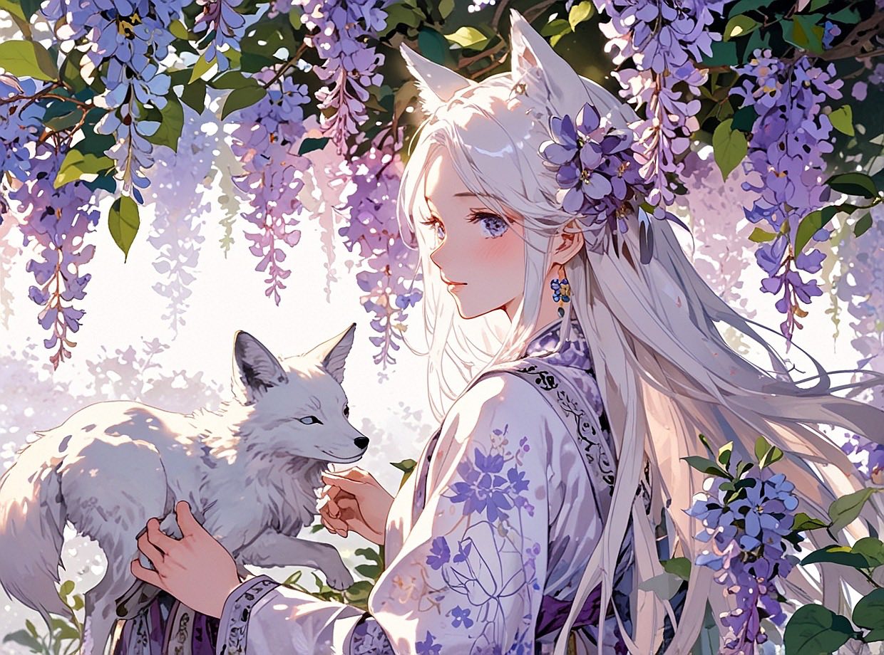 Love. Floral Series - Lilac