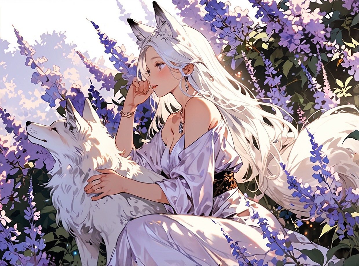 Love. Floral Series - Lilac