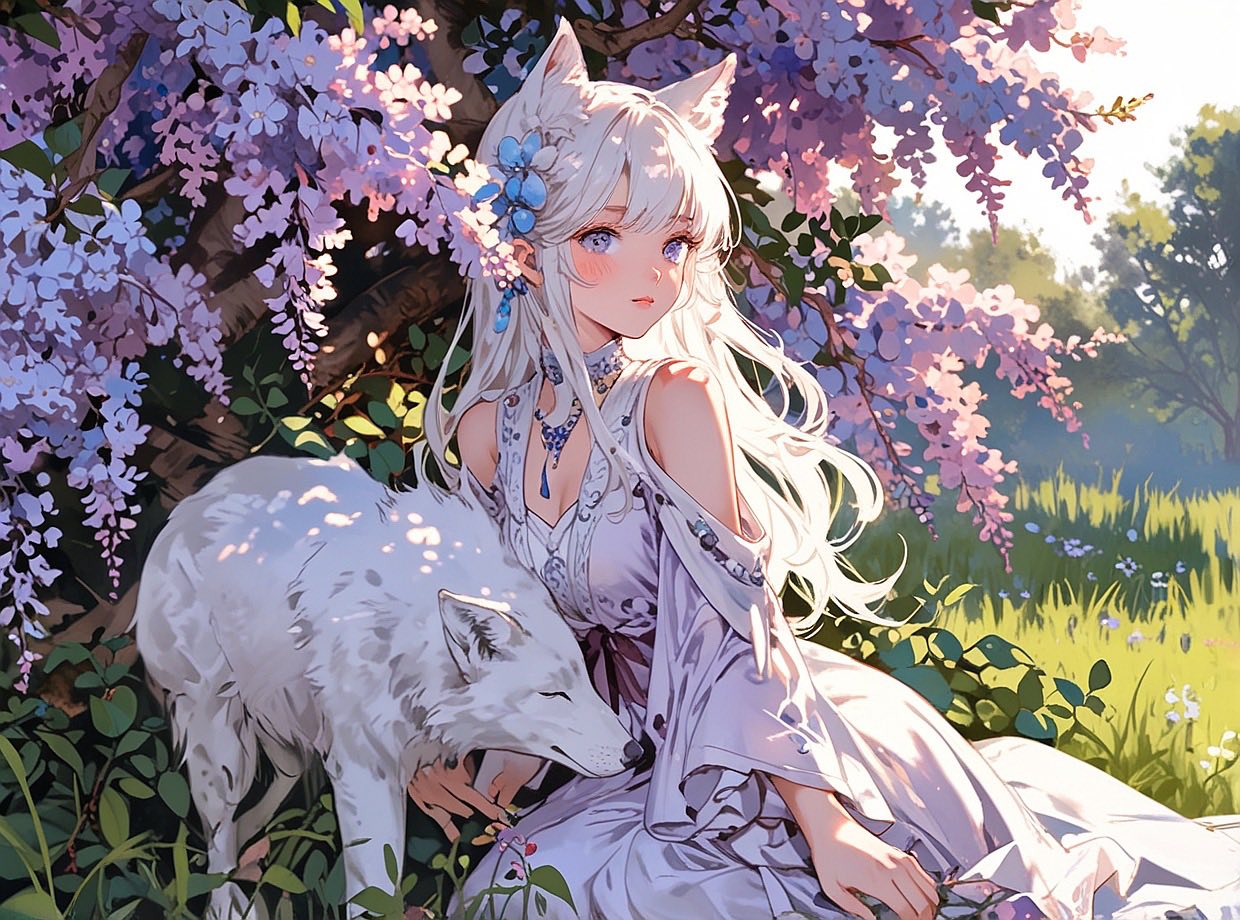 Love. Floral Series - Lilac