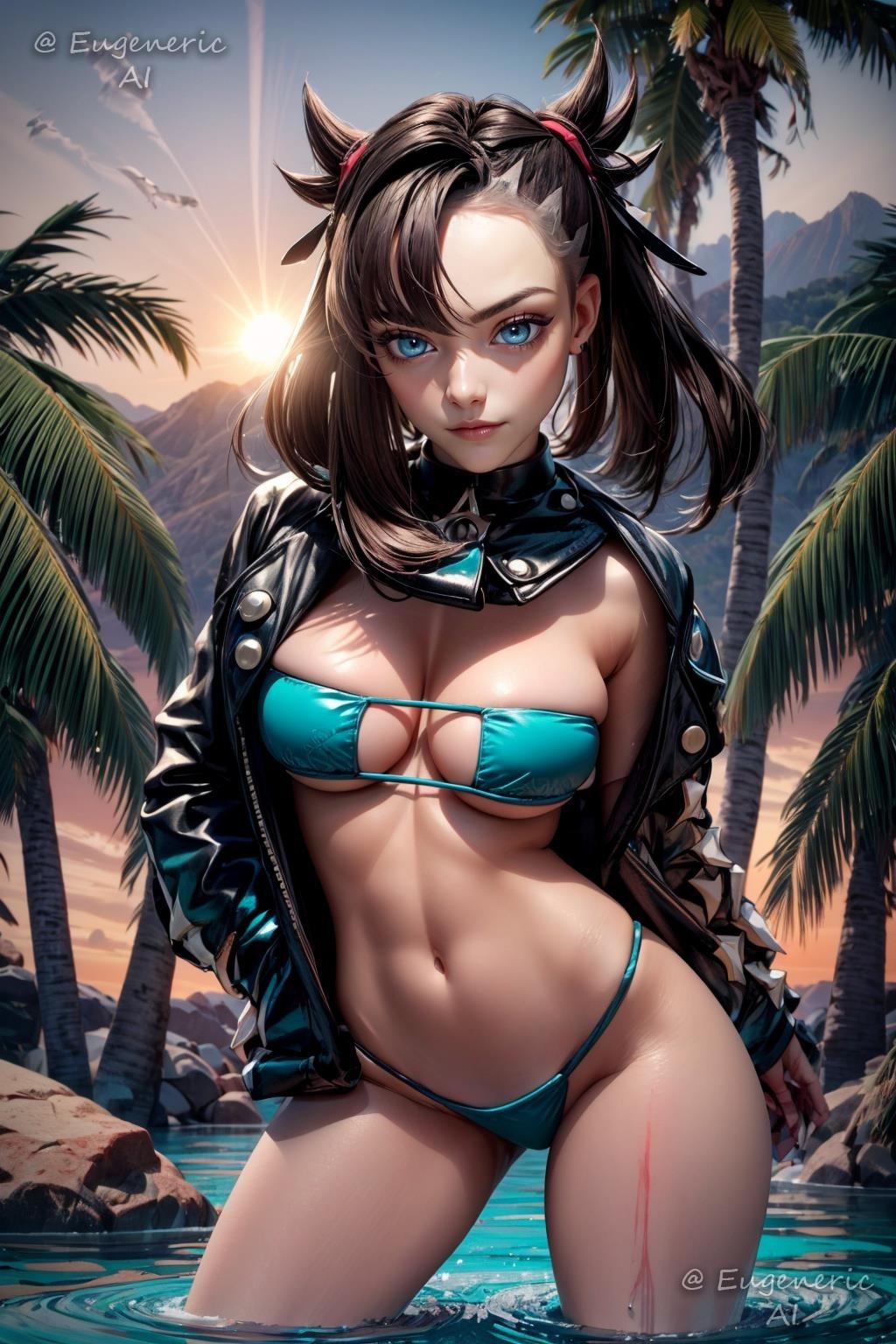 Commission - 18yo Marnie (Pokemon)