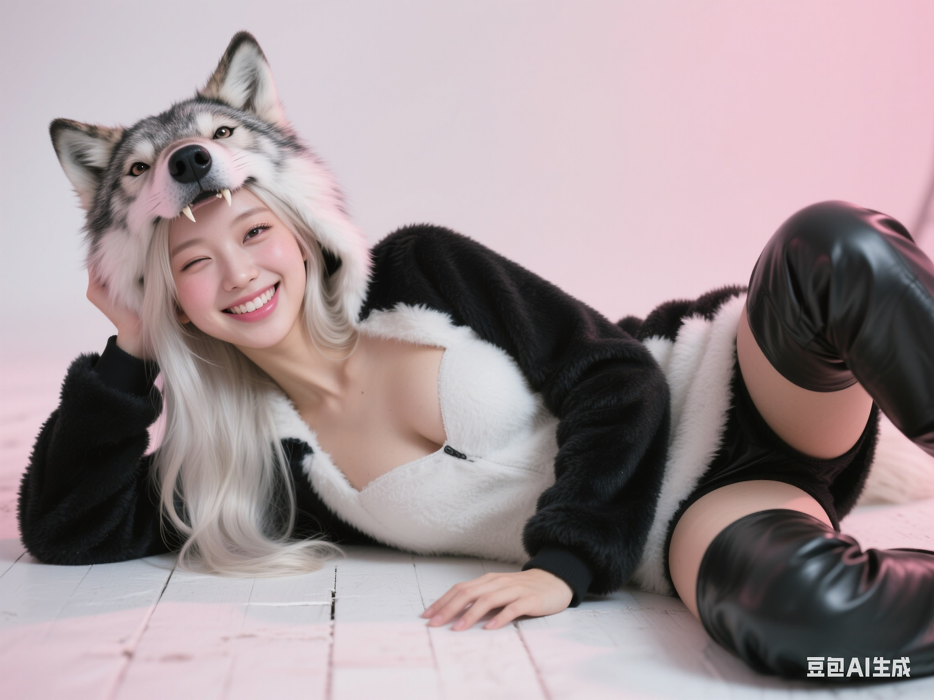 Plush Wolf Clothes