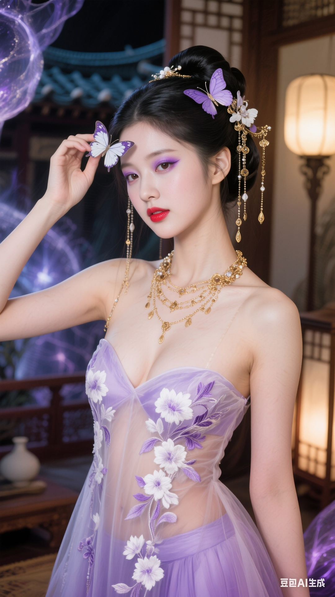 Butterfly hair accessories