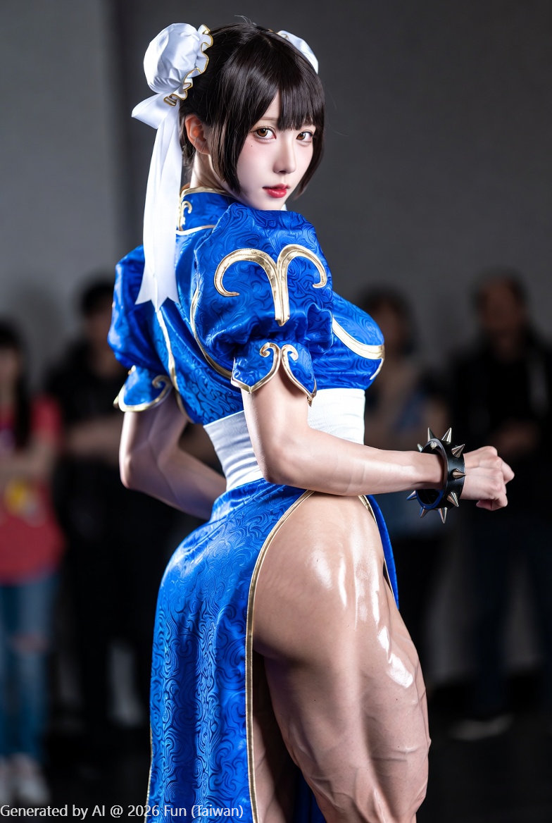 Fantasy # 39 Chun-Li Gluteal Muscle Enhancement Edition