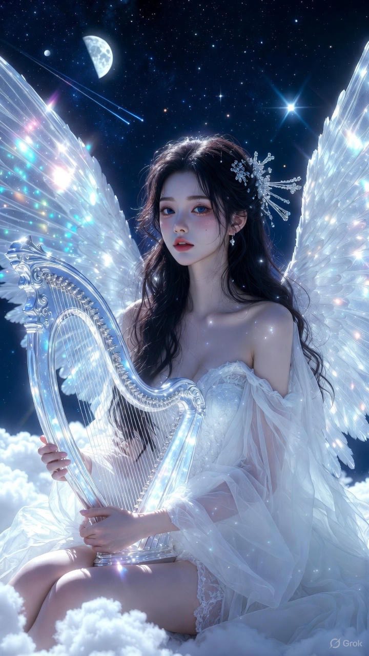 I wear moonlight clothes