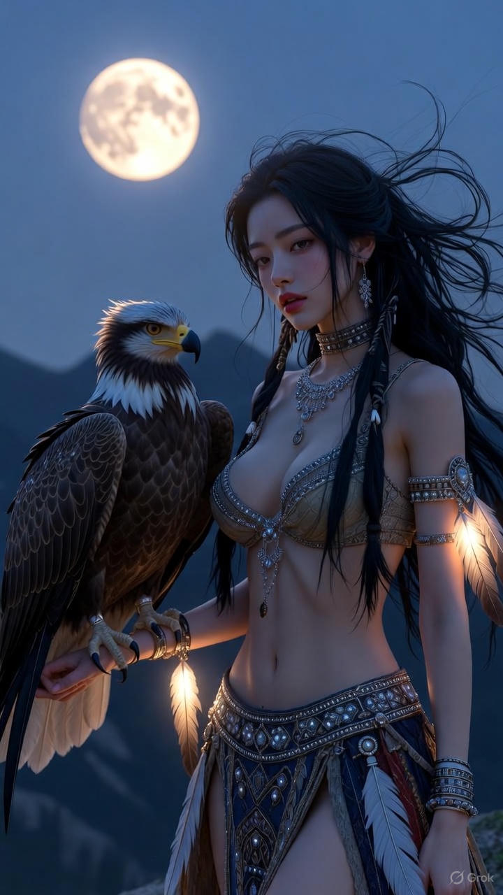 Fantasy Aboriginal Woman