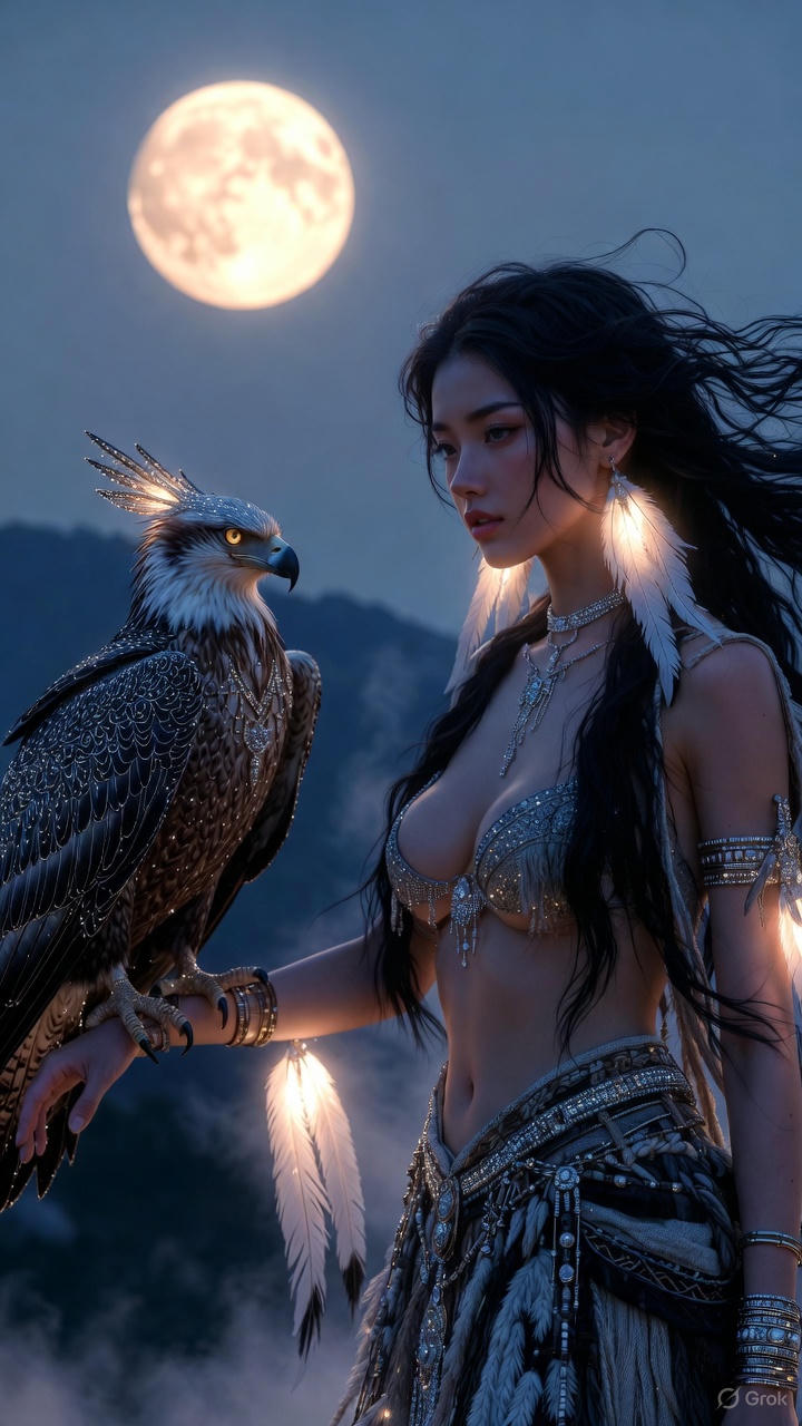 Fantasy Aboriginal Woman