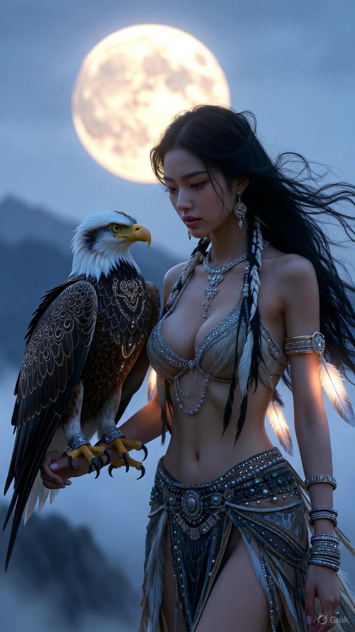 Fantasy Aboriginal Woman