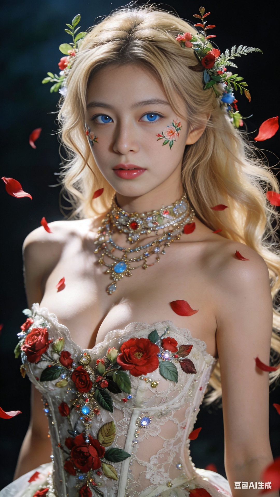 Floral Makeup