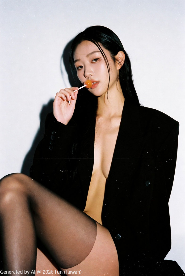 My Korean Girlfriend # 37 Oni Eating Lollipop