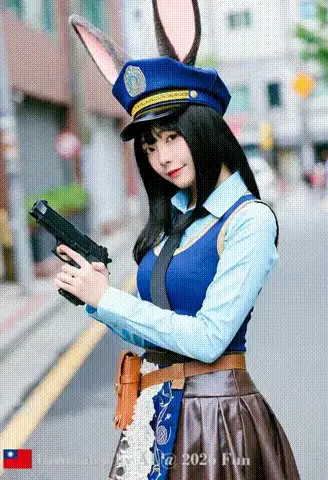 Fantasy # 42 Rabbit Police Bitch Don't Run!! Look at me stiffen you with a