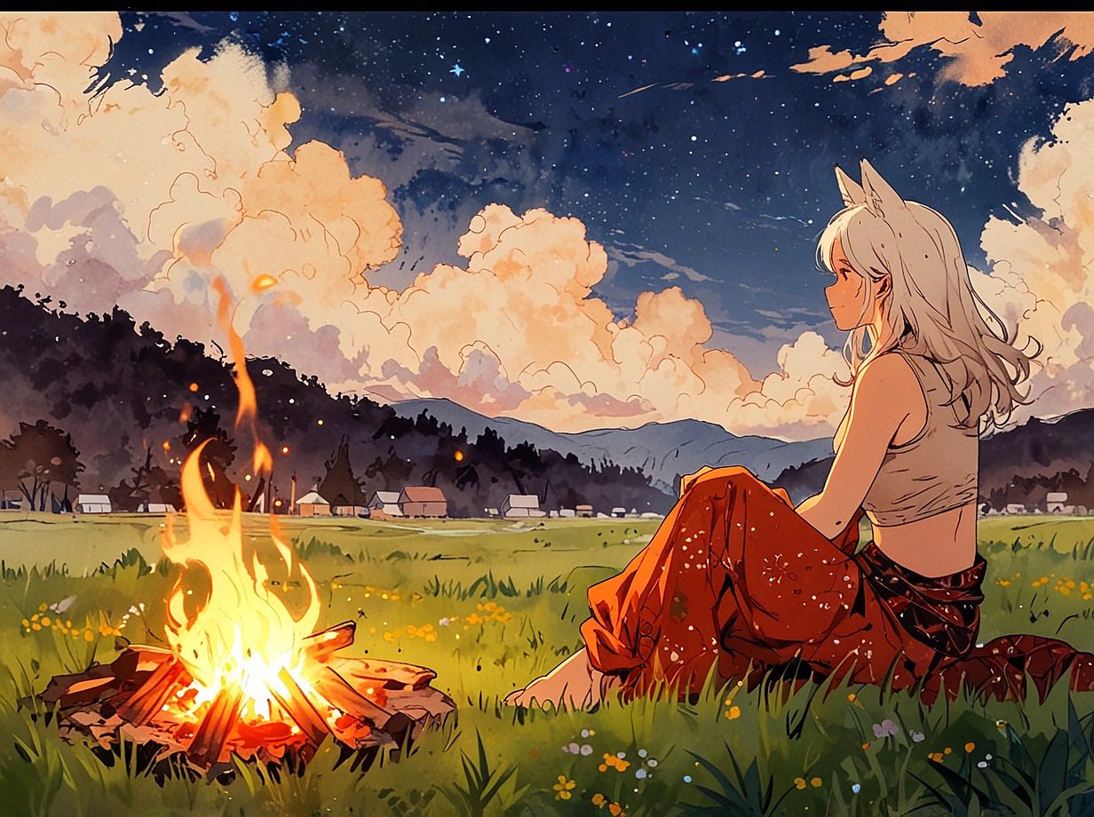 Casual Notes Series - Campfire