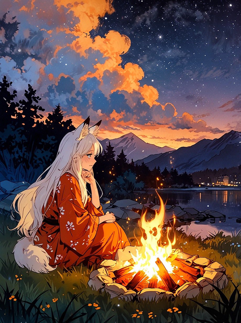 Casual Notes Series - Campfire