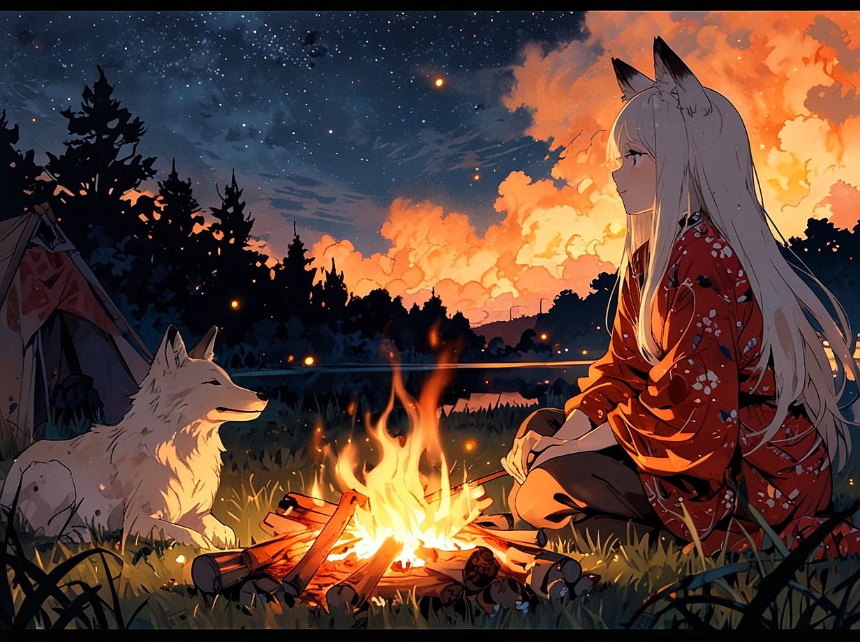 Casual Notes Series - Campfire