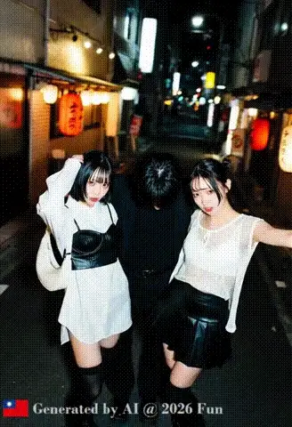 Taiwanese Milk Troupe # 11 meets two Taiwanese girls at a bar