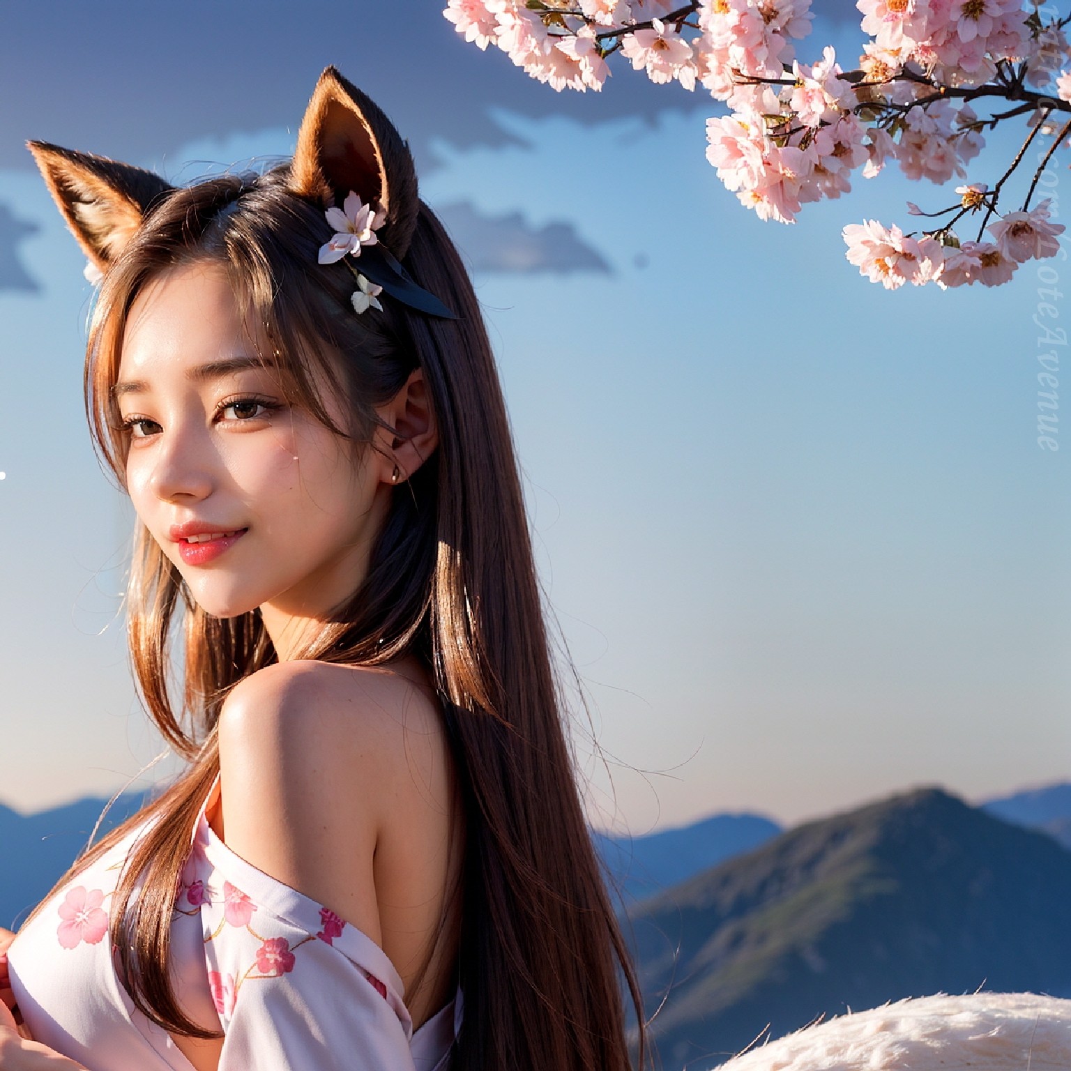 Xhosa. Nine-Tailed Fox Cosplay
