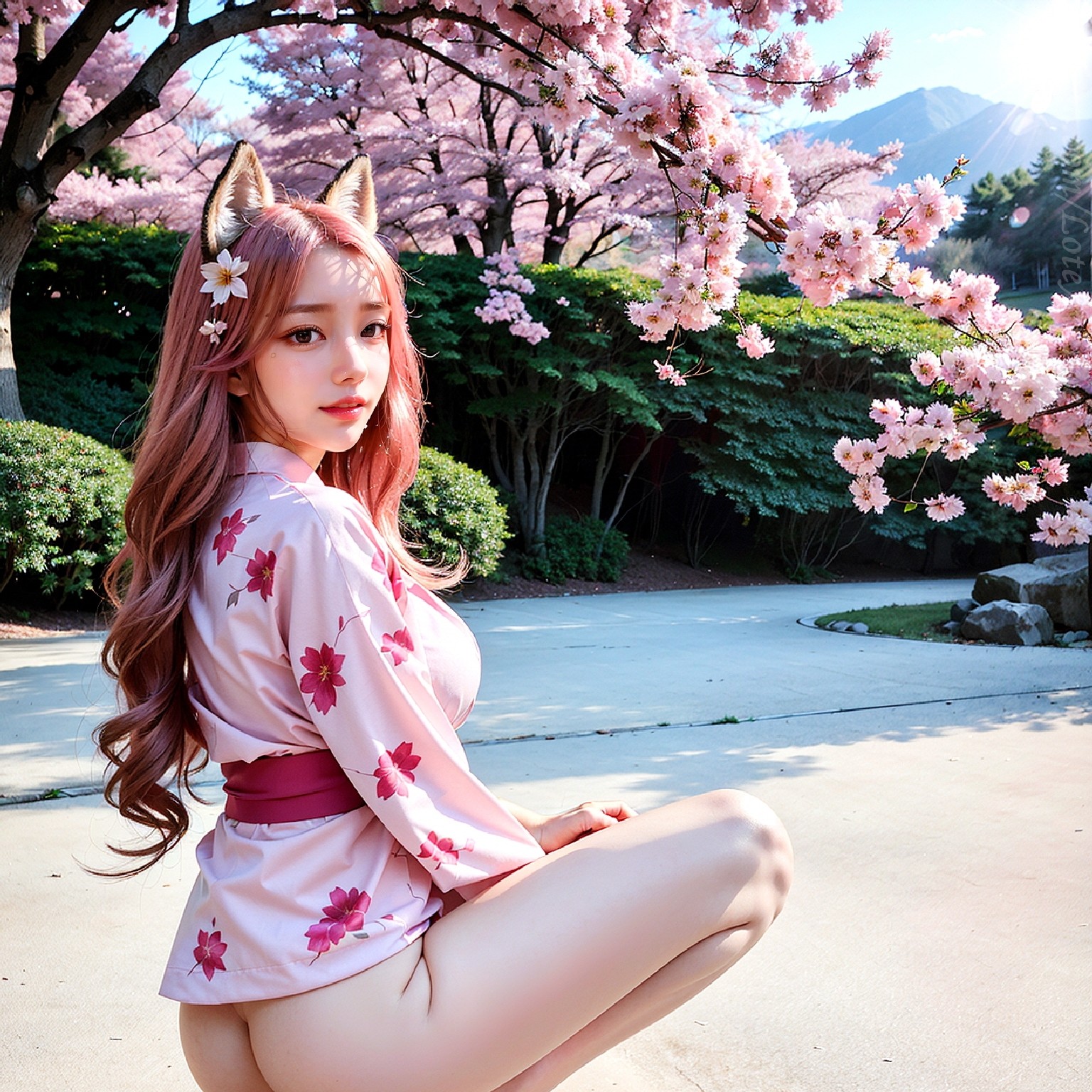 Xhosa. Nine-Tailed Fox Cosplay