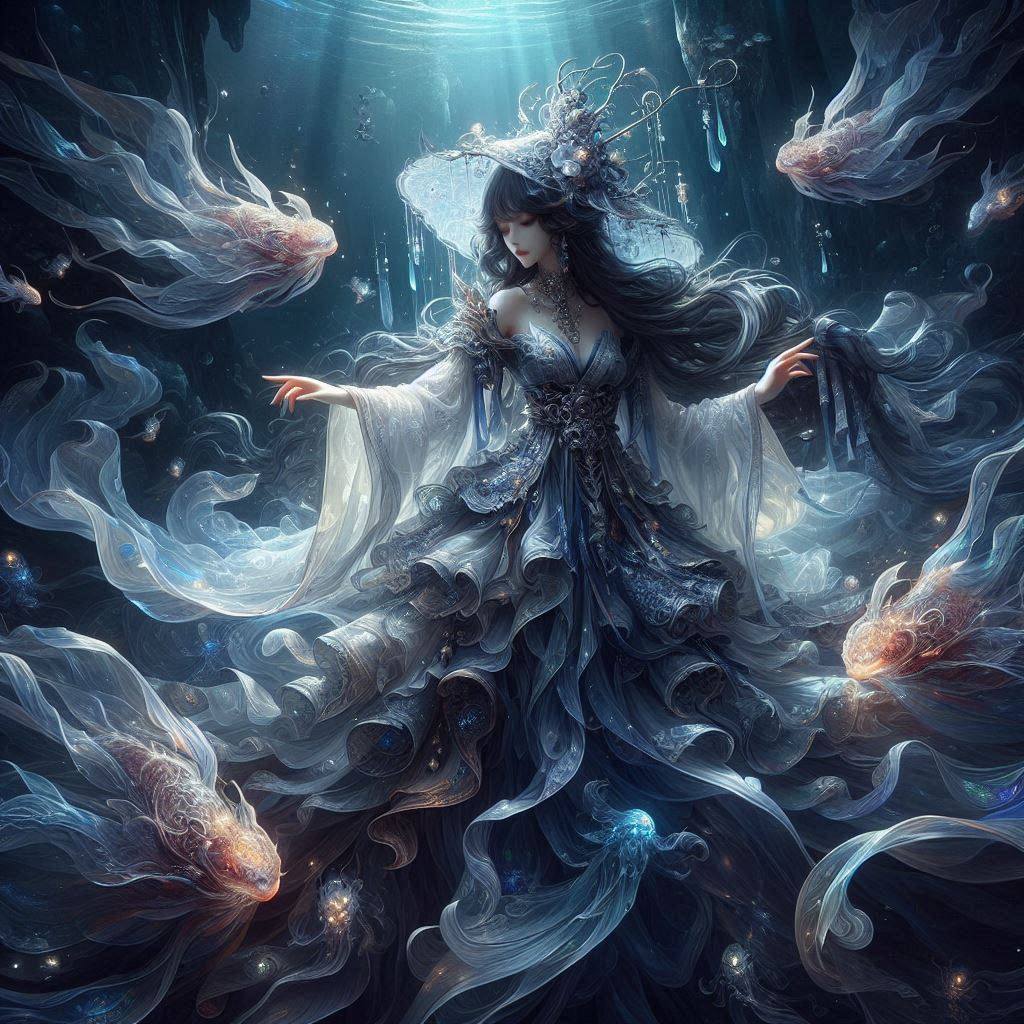 Fantasy x Beautiful Witch x Darkness