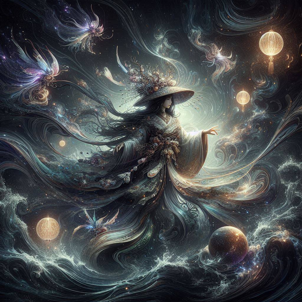 Fantasy x Beautiful Witch x Darkness