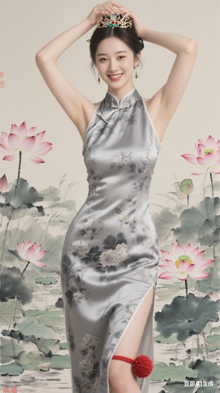 New Chinese style improved cheongsam
