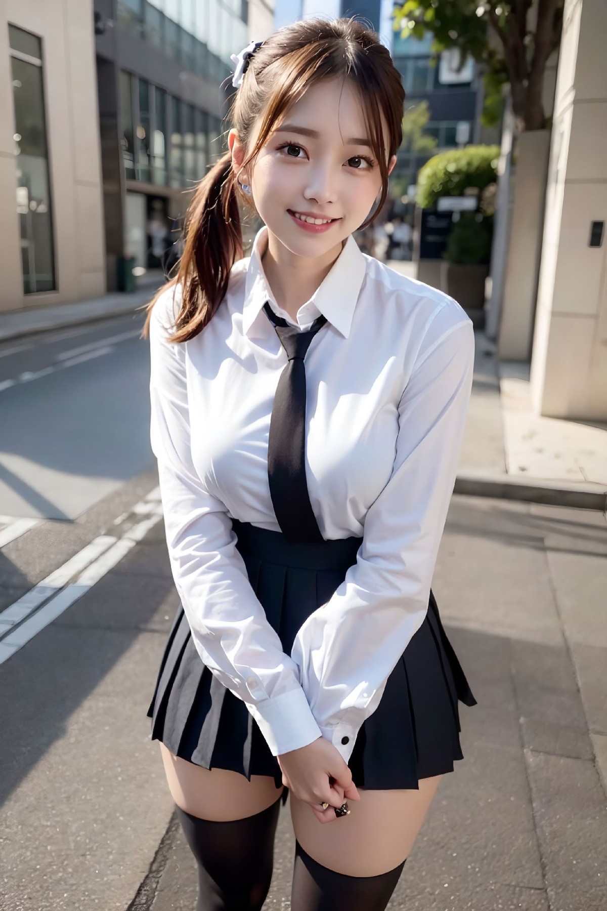 Female high school student