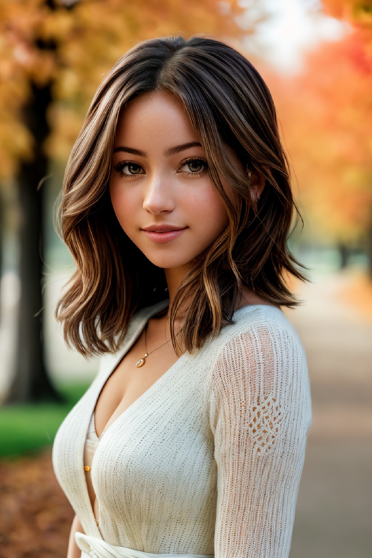 Jen loves the fall weather.