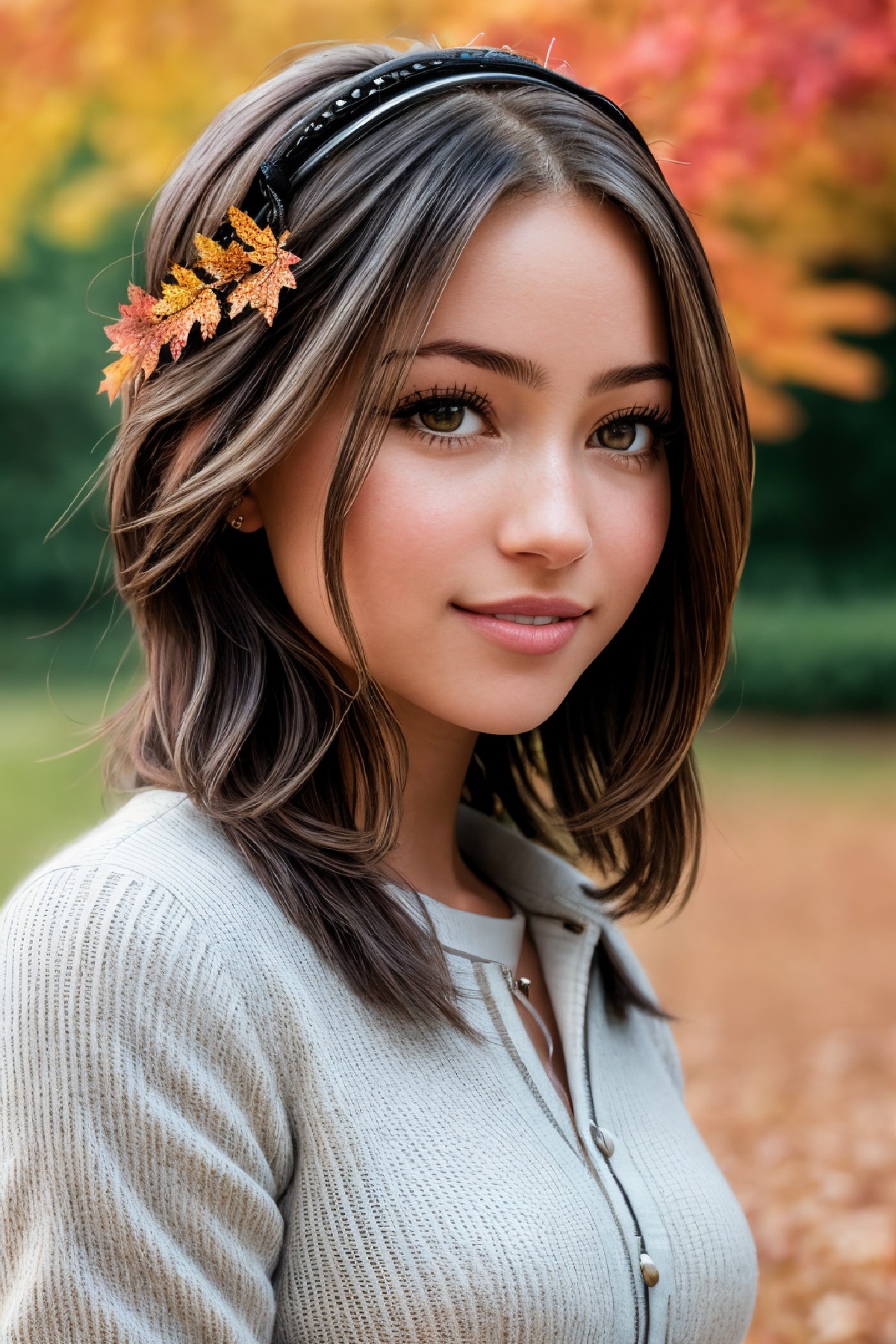 Jen loves the fall weather.