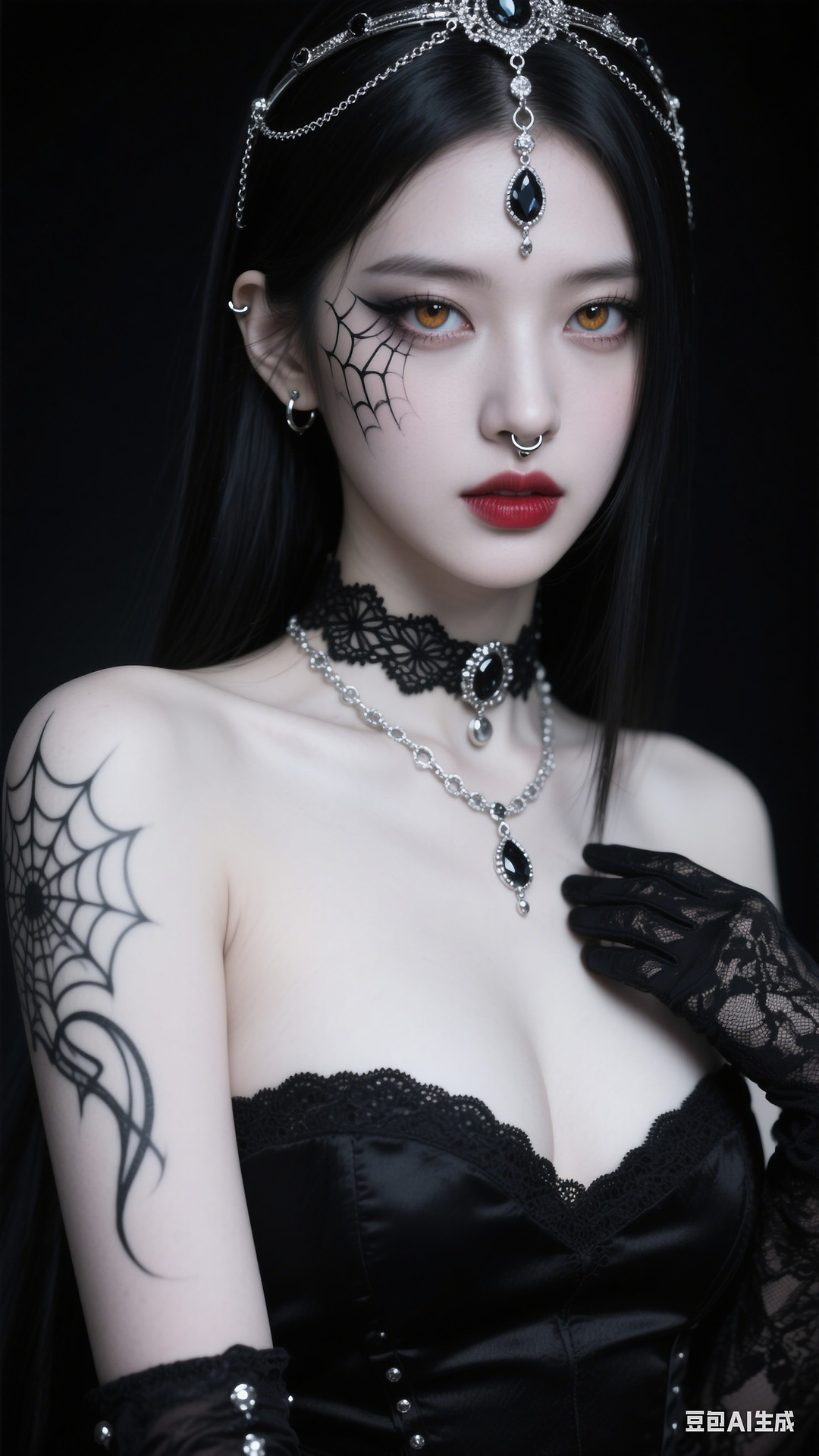 Stylish Gothic portrait