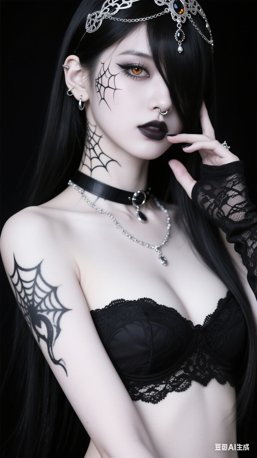 Stylish Gothic portrait