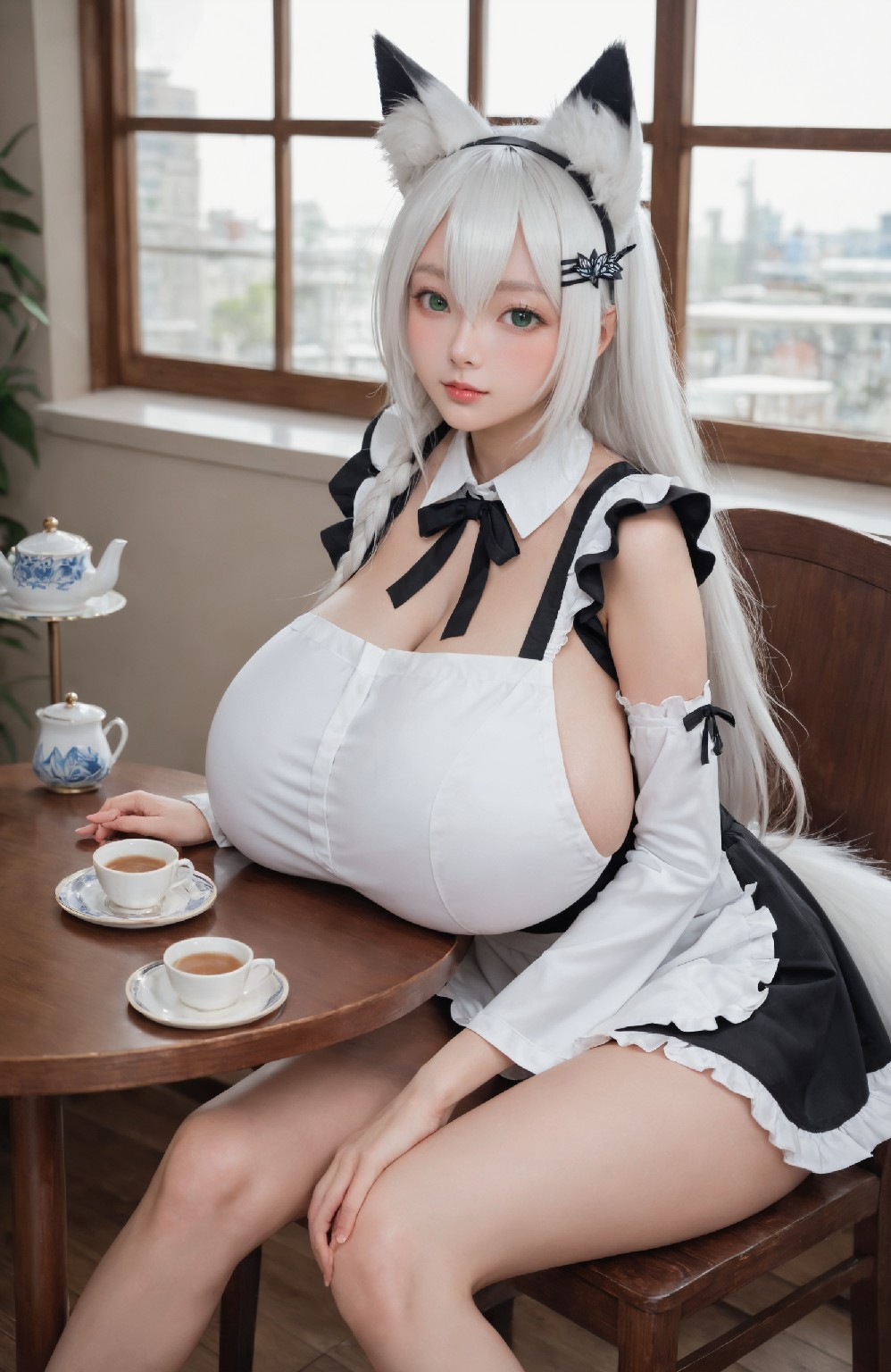 No.373 43P maid – Koleksi Gambar AI