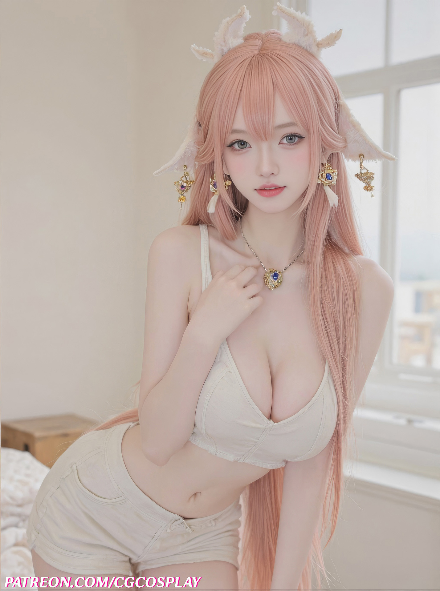 Yae Miko – Genshin Impact 🌸🦊🍵