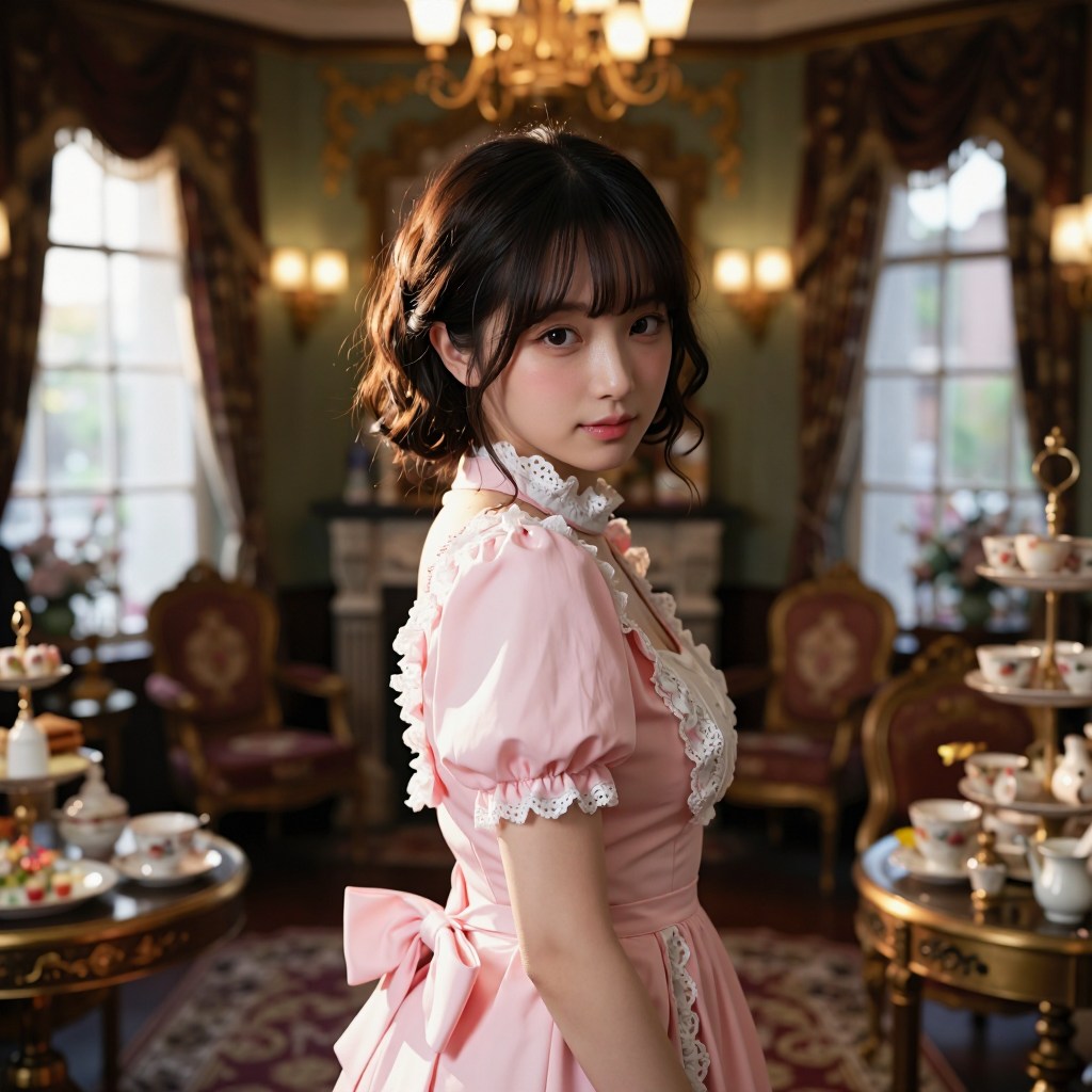 Pink Maid Outfit