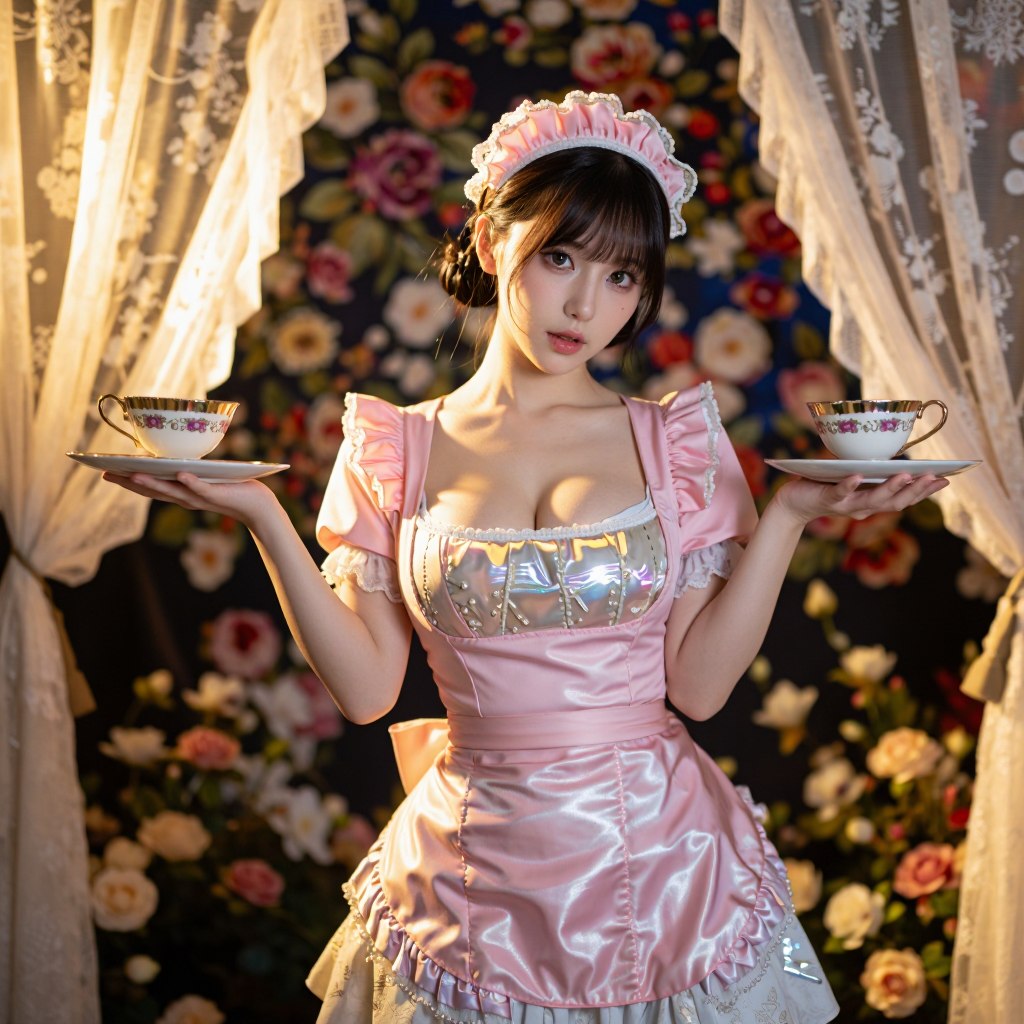 Pink Maid Outfit